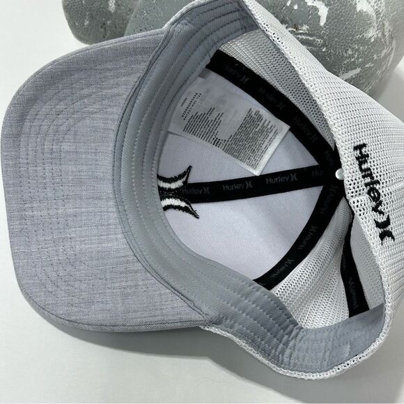 Hurley Youth Fitted Hat NWT Gray and Mesh - Picture 7 of 8